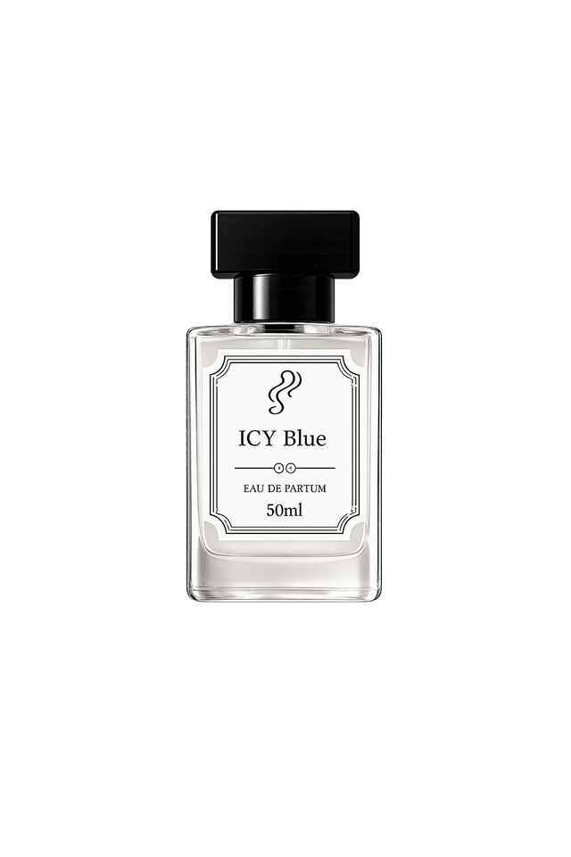 ICY Blue perfume bottle