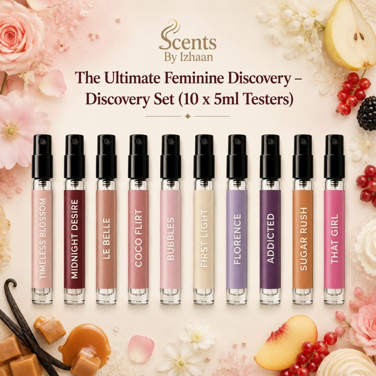 The Ultimate Feminine Discovery – Discovery Set (10 x 5ml Testers) - Gender: Women