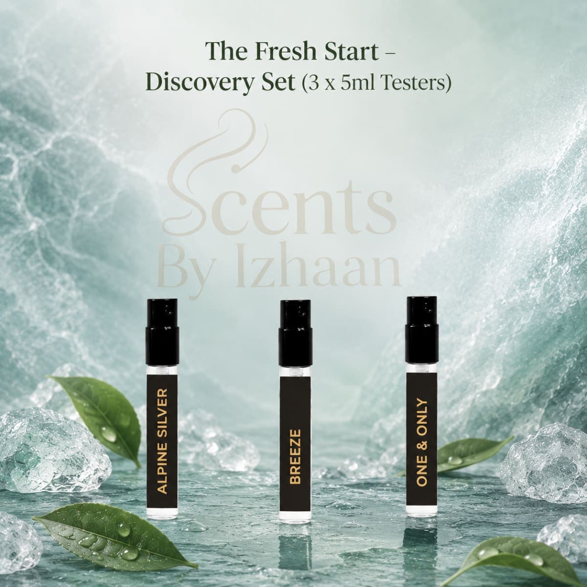 The Fresh Start – Discovery Set (3 x 5ml Testers) - Gender: Mixed (Men + Unisex)